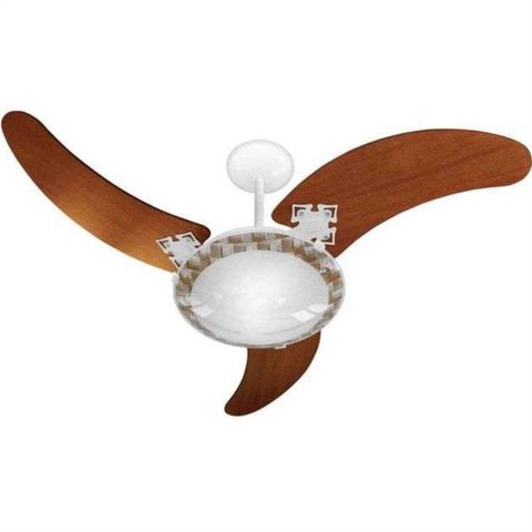 Ventilador de Teto Delta Ventus Mogno 3 Pás 127 Volts - 423100 - Venti Delta