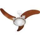 Ver imagem 1 de Ventilador de Teto Delta Ventus Mogno 3 Pás 127 Volts - 423100 - Venti Delta