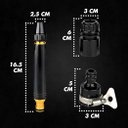 Ver imagem 6 de Bico Alta Pressão Jato Mangueira Água Kit 4 Pçs Lava Carro