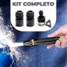 Bico Alta Pressão Jato Mangueira Água Kit 4 Pçs Lava Carro - 2