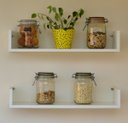 Ver imagem 1 de Prateleira Para Cozinha Decorativa Kit 2 Peças