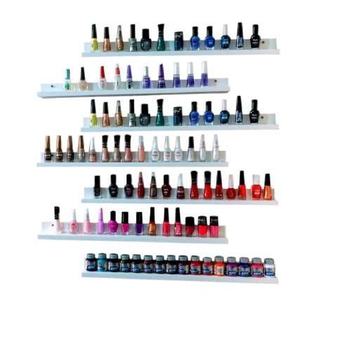 Prateleira para Esmaltes 50cm Branco