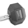 1 Dumbell Hex Rubber 11Kg - 2