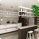 Ver imagem 5 de Prateleira Estilo Industrial Suspensa Teto Cozinha 60cm B.b