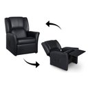 Ver imagem 5 de Poltrona Reclinável p/ Sala Lumieré Liberté Two Way Courano Preto - Probel