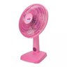 Ventilador Mallory Disney Princesas, Rosa e Roxo, B94400822, 6 Pás, 30cm, 220V - 1
