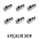 Ver imagem 5 de Prateleira Para Esmaltes De 30 Cm kit 6pç