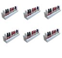 Ver imagem 1 de Prateleira Para Esmaltes De 30 Cm kit 6pç