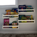 Ver imagem 2 de Prateleiras Revisteiros 50cm Prof Mdf Branco kit 6 peças