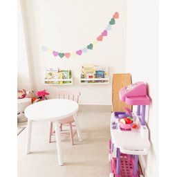 Prateleiras Revisteiros 60cm Prof Mdf Branco kit 2 peças - 3