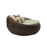 Sofá Chaise 1,50m Fibra Indiano para Varanda Jardim Piscina com Almofada Impermeável - 3