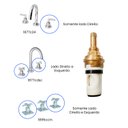 Ver imagem 2 de Reparo Misturador Lavatório Deca Izy Plus - 4688022