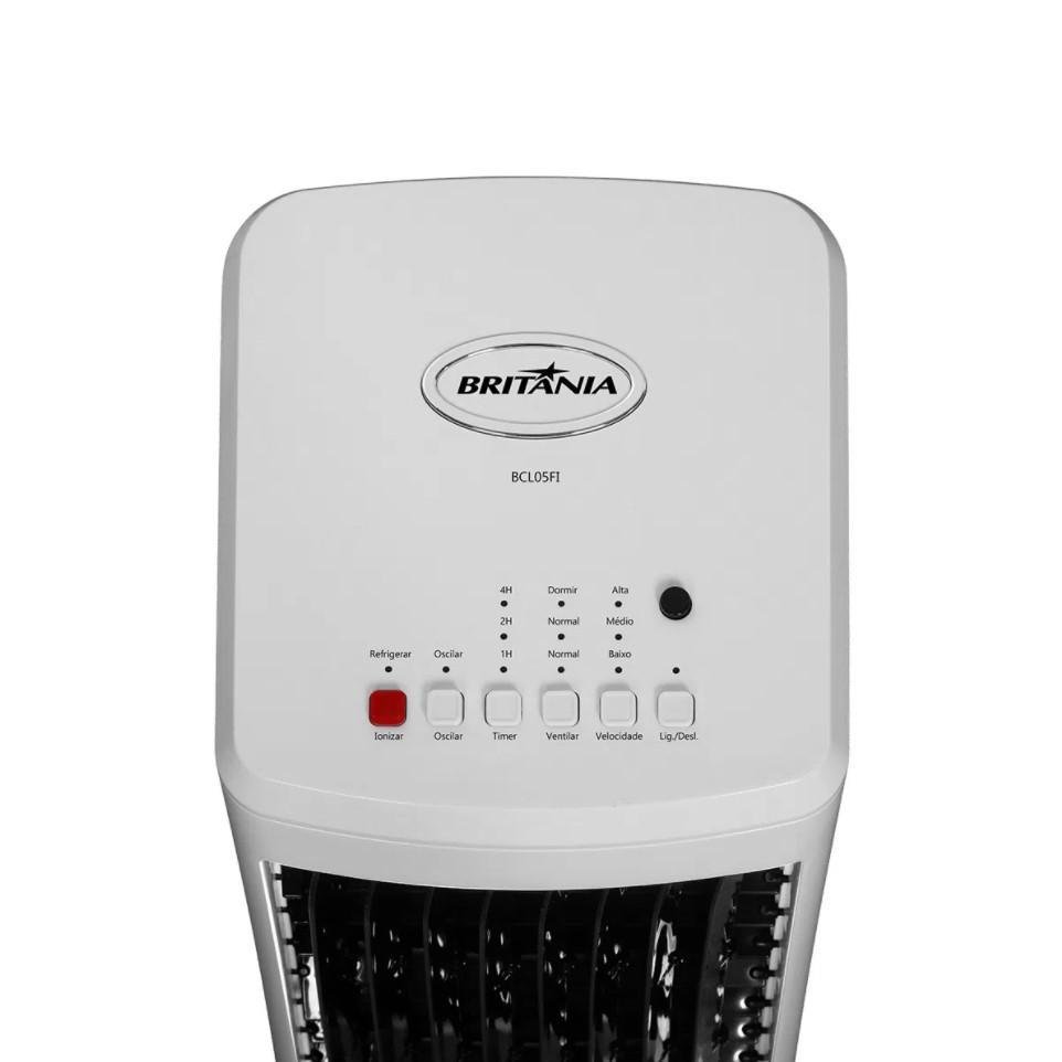 Climatizador de Ar Britânia Bcl05fi, 80w, Ar Frio - 220v - 3