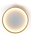 Ver imagem 6 de Plafon de Sobrepor Luminária de Teto LED Bello Preto Moderno Redondo 3000k 37W Bivolt
