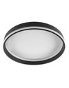 Ver mais imagens de Plafon de Sobrepor Luminária de Teto LED Bello Preto Moderno Redondo 3000k 37W Bivolt