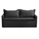 Ver imagem 6 de Sofá sem Caixa Retrátil e Reclinável 1,65m com Molas Karla Suede Preto Rover & Beato