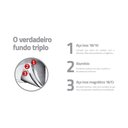 Ver imagem 5 de Panela Wok Tramontina Inox Antiaderente Solar Silicone 28Cm