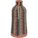 Ver imagem 2 de Vaso Decorativo Enfeite Casa Fibra 46x25x25cm Colorido