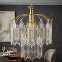 Ver imagem 7 de Lustre Pendente para Sala de Cristal Vidro