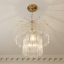 Ver imagem 4 de Lustre Pendente para Sala de Cristal Vidro