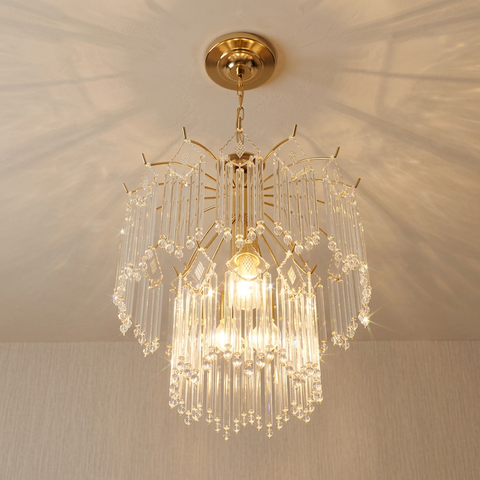 Lustre Pendente para Sala de Cristal Vidro