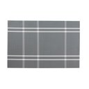 Ver imagem 1 de Jogo Lugar Americano Plaid Cinza 06 Peças Ja20166