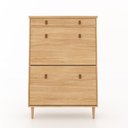 Ver imagem 5 de Sapateira de Parede Nala 2 Portas 1 Gaveta Tauari