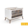 Berço 3 em 1 Albi Laqueado Branco Soft Eco Wood - Matic - 2