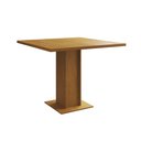 Ver imagem 5 de Mesa Jantar Londres Quadrada Canela 90cm 4 Cadeiras Eames Estofadas Verde Madeira