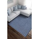 Ver imagem 2 de Tapete Sisal Sala Quarto Antiderrapante Riviere Nive:Nive Azul Areia/2,00x2,50m