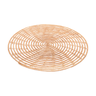 Lugar Americano Redondo em Fibra Natural Palm 35cm Lyor - 3
