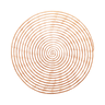 Lugar Americano Redondo em Fibra Natural Palm 35cm Lyor - 1