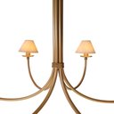 Ver imagem 2 de Lustre Rustico Simples 6l Artesanal Área Gourmet com Cúpulas