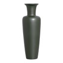 Ver imagem 1 de Vaso de Chão Grande de Cerâmica para Decoração de Sala Madri Verde Lúpulo