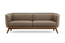 Ver imagem 2 de Sofá Dekorien Luminne Linho Avelã 230cm Linha Premium Sala
