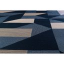 Ver imagem 4 de Tapete Sala Quarto Antiderrapante Geométrico Belga Domani:Zirconia Azul/1,50x2,00m