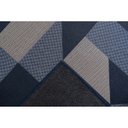 Ver imagem 3 de Tapete Sala Quarto Antiderrapante Geométrico Belga Domani:Zirconia Azul/1,50x2,00m