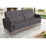 Sofá Cama Rivieira 2.30m - Chumbo - 2