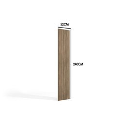 Fechamento de Cozinha Modulado Maxxi G739 52x240cm Nogal - Kappesberg - 3