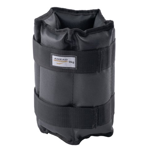 Caneleira de peso Ahead Sports AFF343 9kg Preta