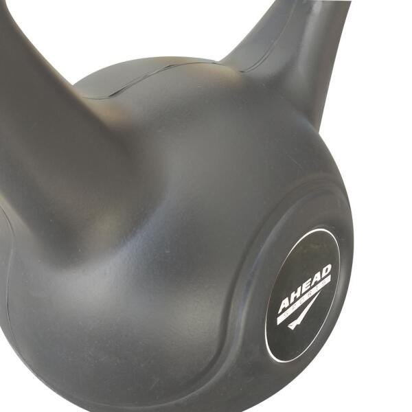 Kettlebell Black Cimento Ahead Sports AS2205 8 kg Preto - 3