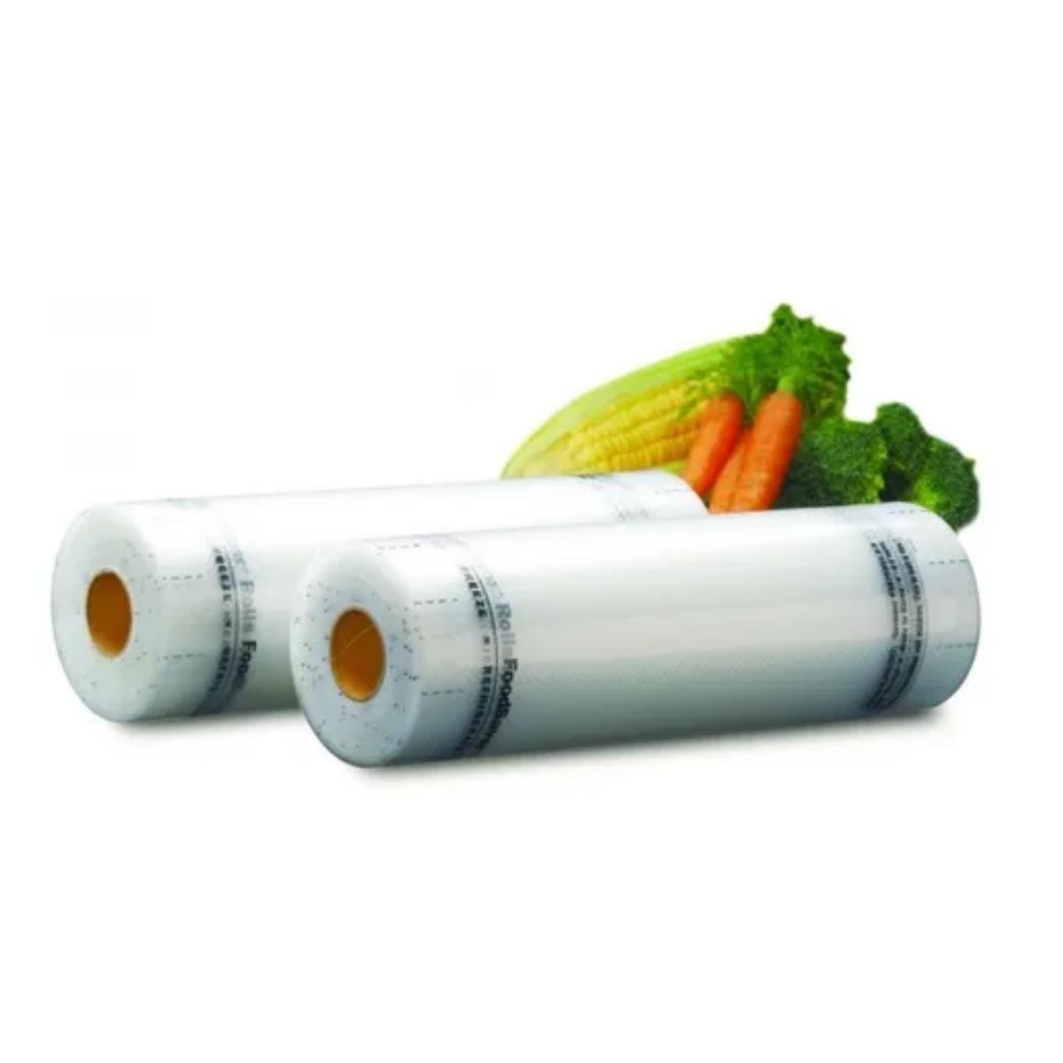 Saco Plástico Alimentos Seladora a Vácuo Ranhuras Freshpack ...