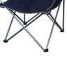Cadeira Dobrável Alvorada Camping Pesca + Bolsa Nautika Preta - 4