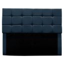 Ver imagem 2 de Cabeceira Cama Box Estofada Solteiro 90 Cm Costa Rica Suede:azul Marinho