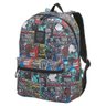 Mochila de Costas Masculina Transformers Comics - Pacific - Preto - 1