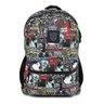 Mochila de Costas Masculina Transformers Comics - Pacific - Preto - 2