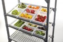 Ver mais imagens de Prateleira Elements Cambro com 4 prateleiras 610X1530X1830 mm ESU246072V4580