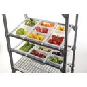 Ver mais imagens de Prateleira Elements Cambro com 4 prateleiras 610X1530X1830 mm ESU246072V4580