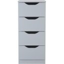 Ver imagem 2 de Gaveteiro com 4 Gavetas Multivisão Branco