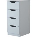 Ver imagem 1 de Gaveteiro com 4 Gavetas Multivisão Branco